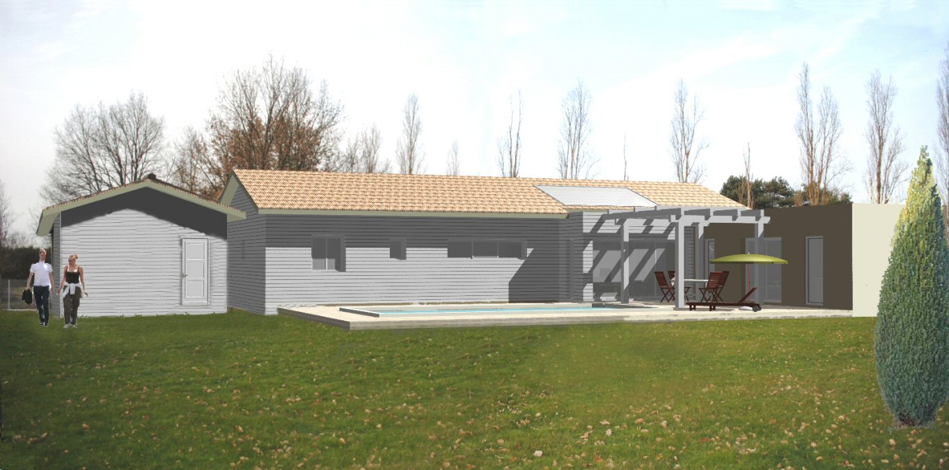 Anne-Marie Taupiac architecte DPLG - Extension de maisons neuves